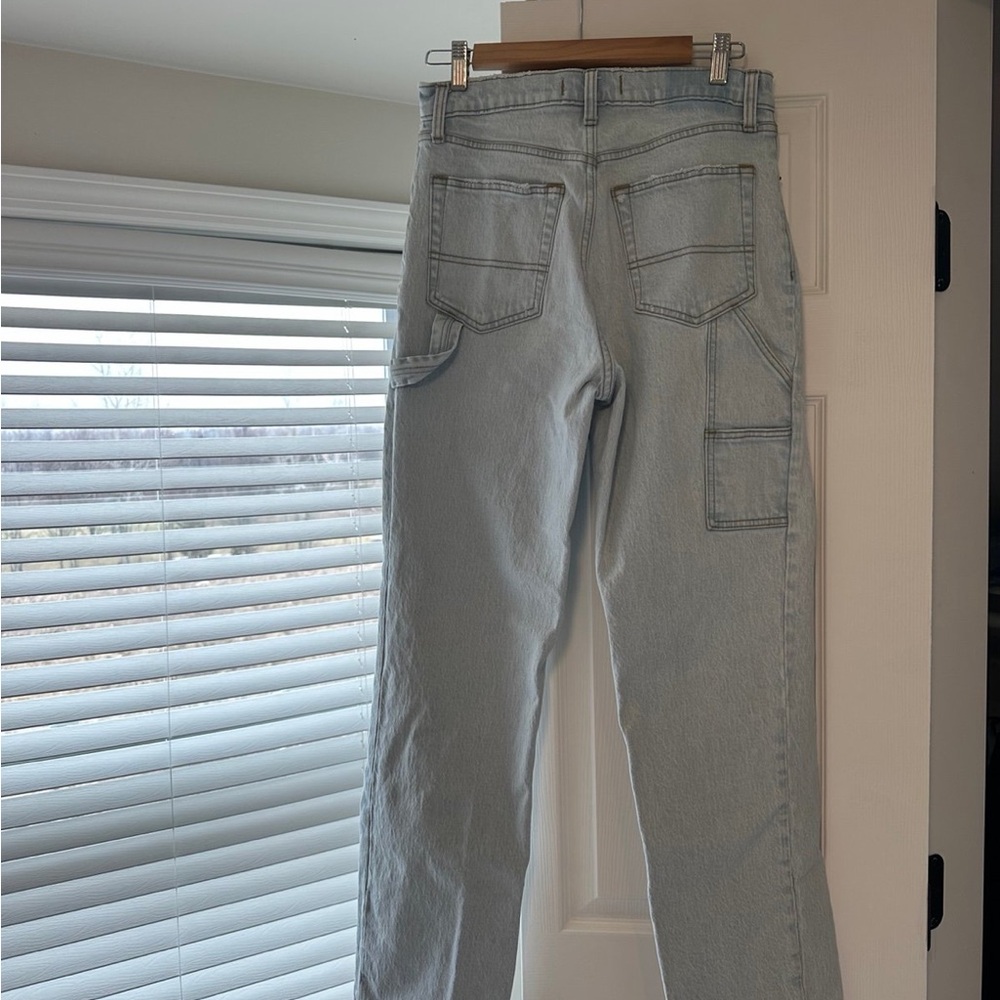 Abercrombie & Fitch The 90’s Straight Ultra High Rise Carpenter Jeans 29/8 Long - Picture 5 of 6